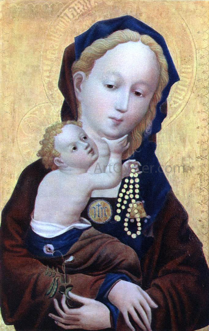 Master Saint Veronica Triptych (detail) - Canvas Print