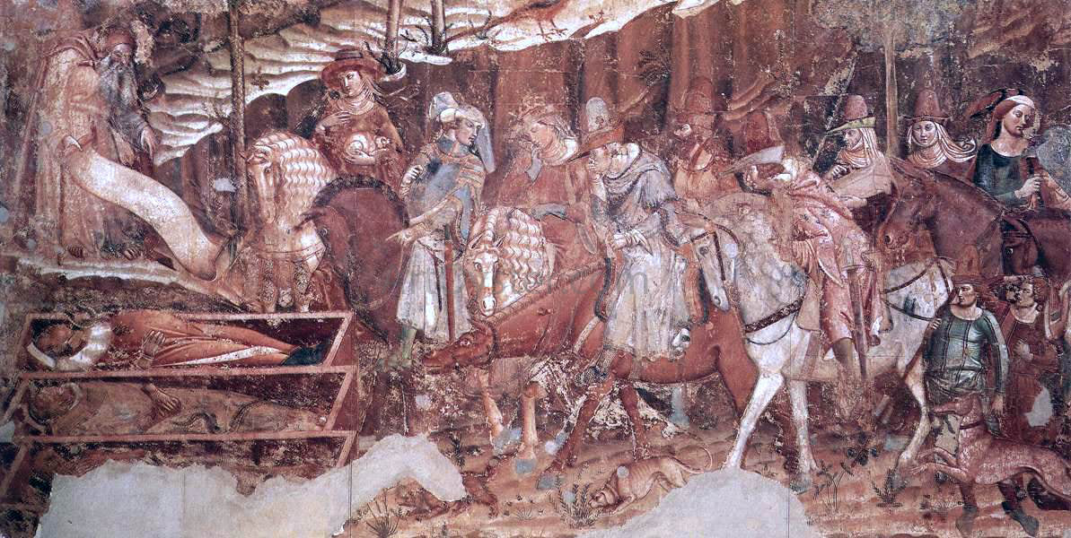 Francesco Traini Triumph of Death (detail) - Canvas Print