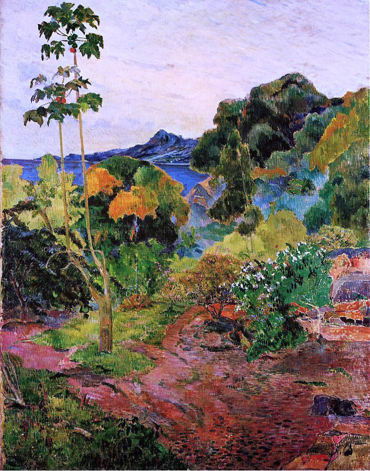 Paul Gauguin Tropical Vegetation - Canvas Print