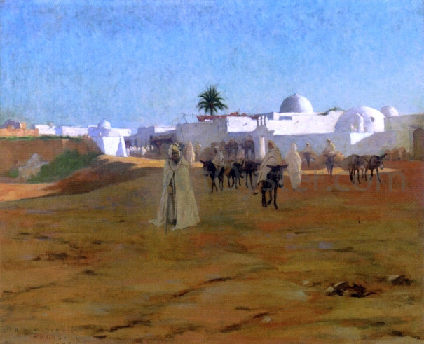 Robert Van Vorst Sewell Tunisian Village - Canvas Print