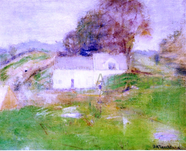 John Twachtman Twachtman's House - Canvas Print