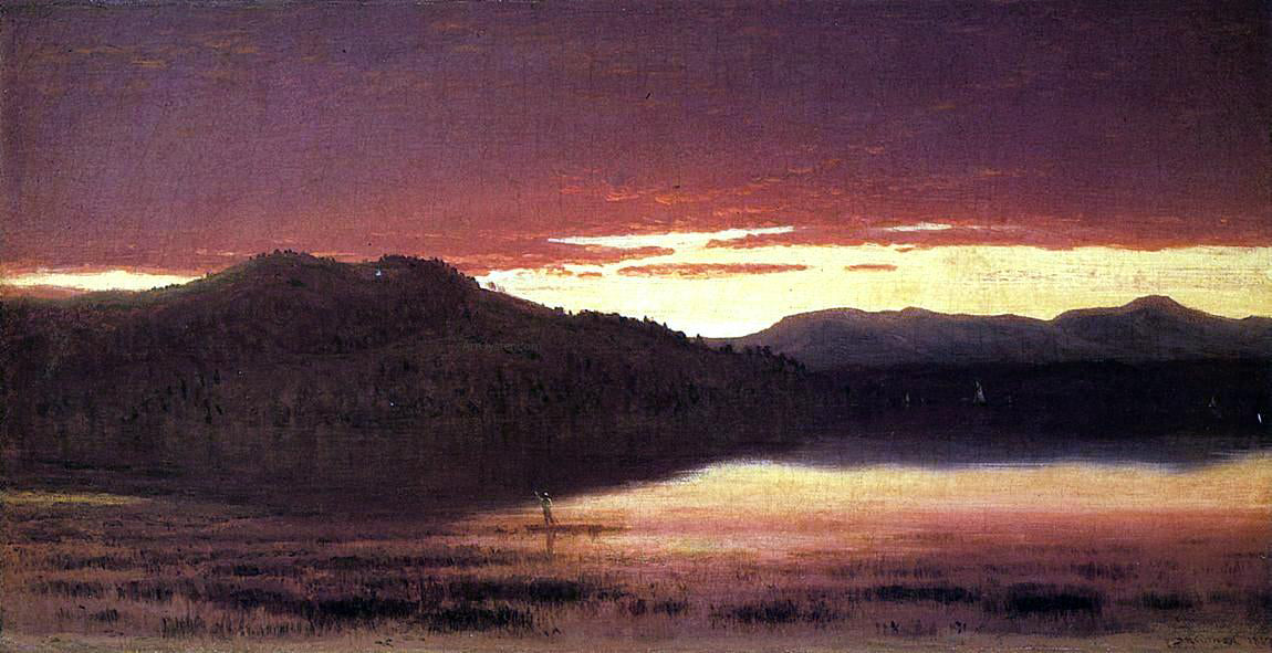 Sanford Robinson Gifford Twilight - Canvas Print