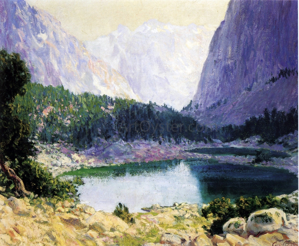Guy Orlando Rose Twin Lakes, High Sierra - Canvas Print