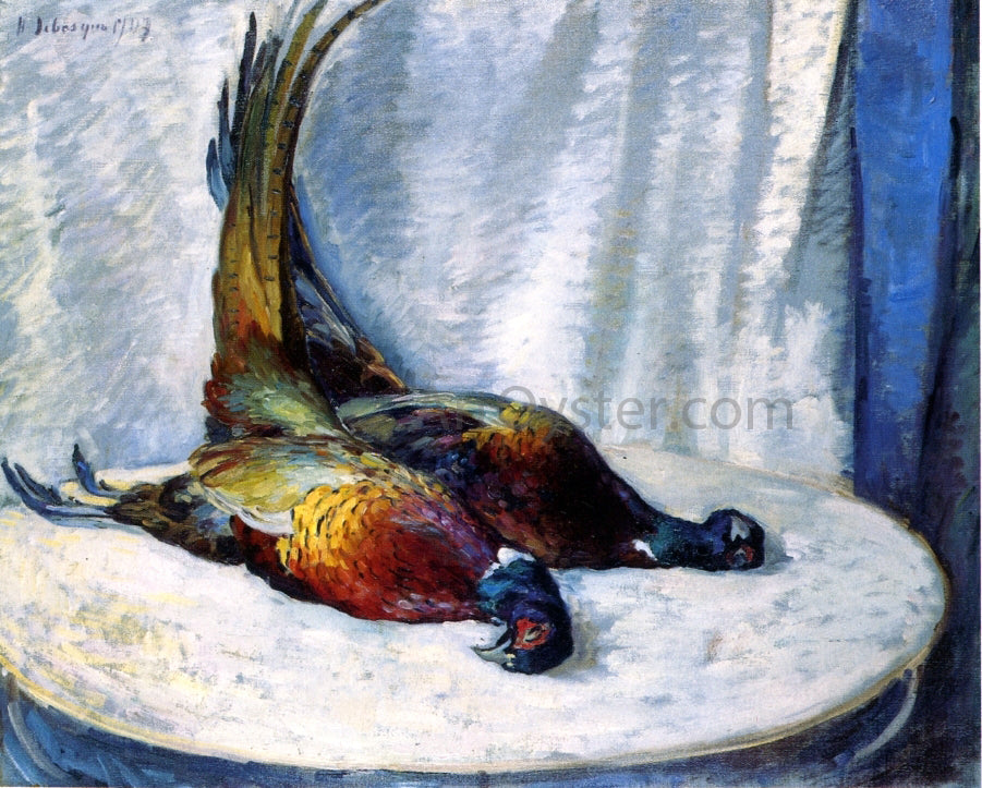 Henri Lebasque Two Pheasants - Canvas Print