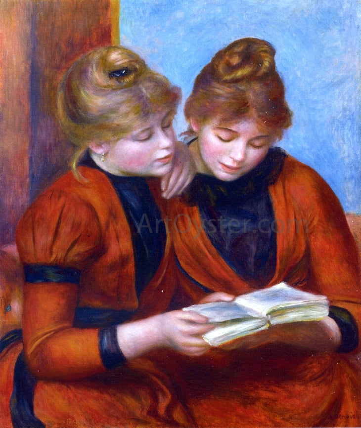Pierre Auguste Renoir Two Sisters - Canvas Print