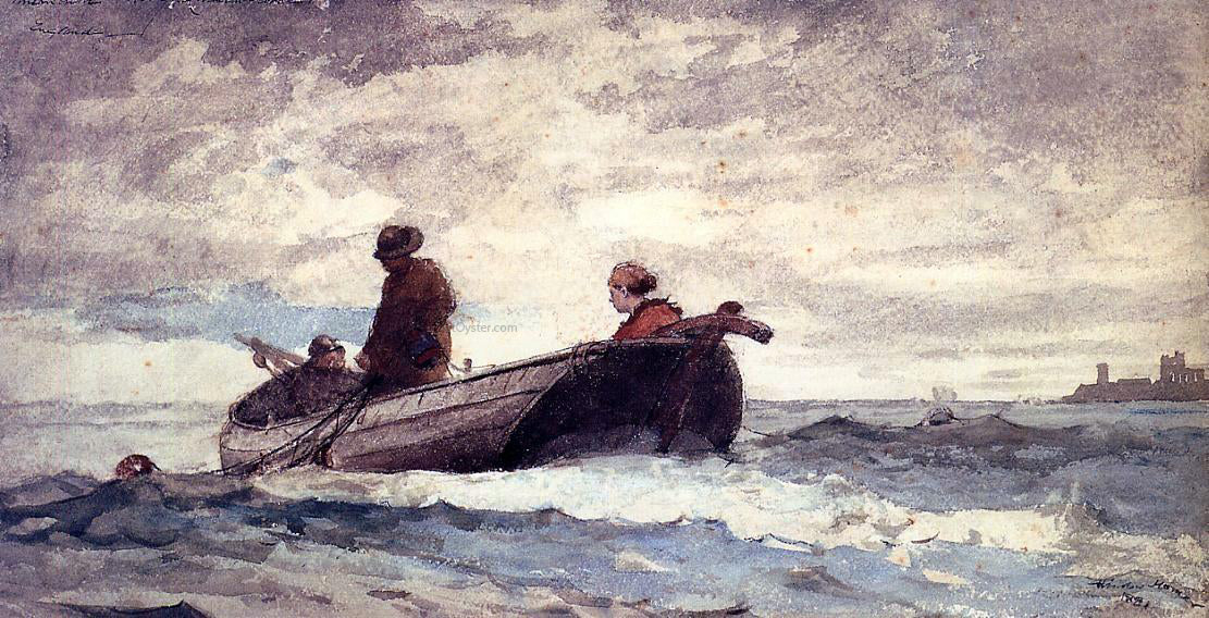 Winslow Homer Tynemouth Priory, England - Canvas Print