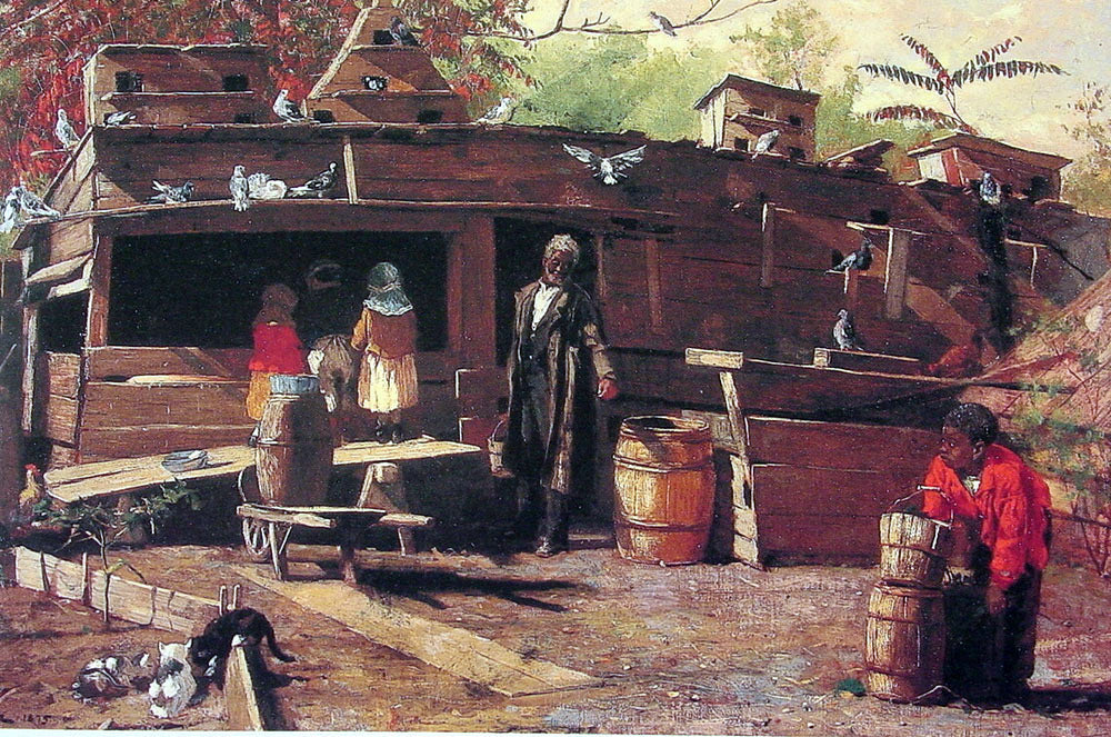 Winslow Homer Uncle Ned at Home - Canvas Print