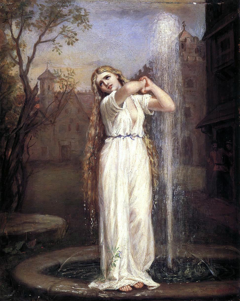 John William Waterhouse Undine - Canvas Print