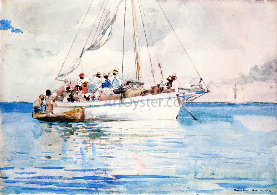 Winslow Homer Unknown - Canvas Print