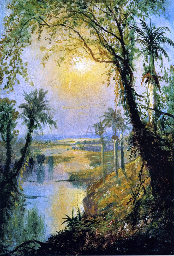 Edmund Darch Lewis Untitled (also known as Cuban Landscape) - Canvas Print