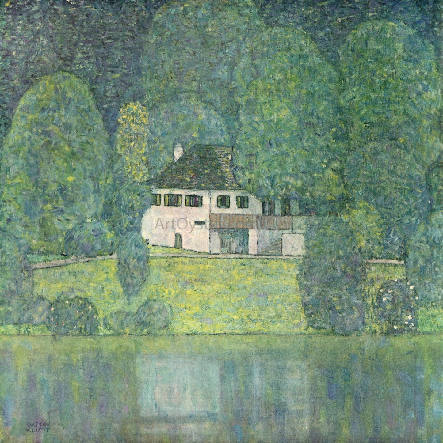 Gustav Klimt Untitled - Canvas Print