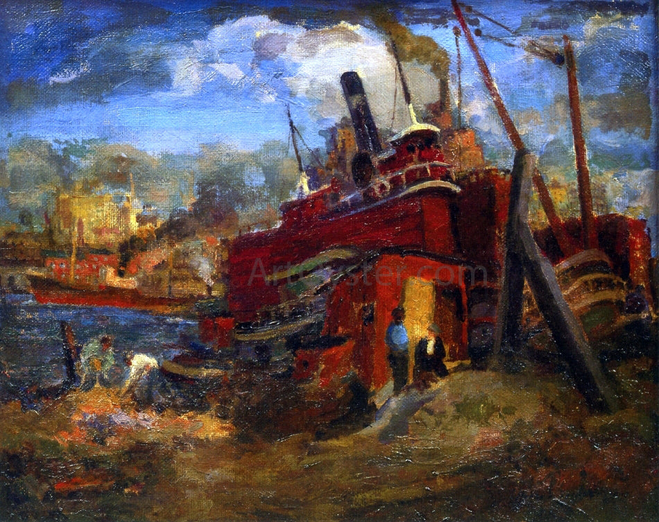 Robert Spencer Untitled - Canvas Print