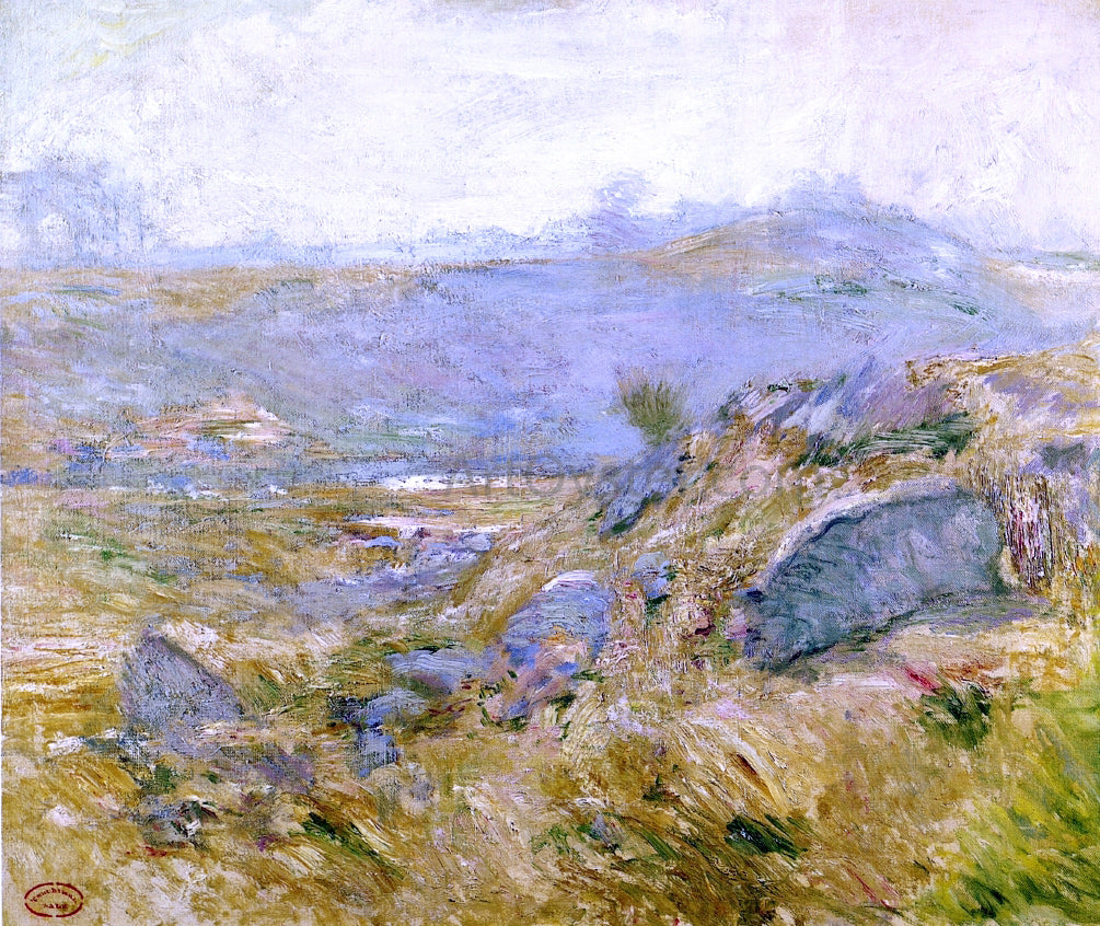 John Twachtman Upland Pastures - Canvas Print