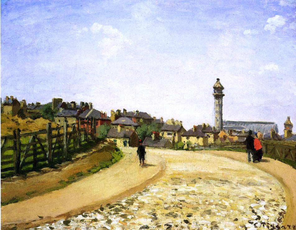 Camille Pissarro Upper Norwood, Chrystal Palace, London - Canvas Print