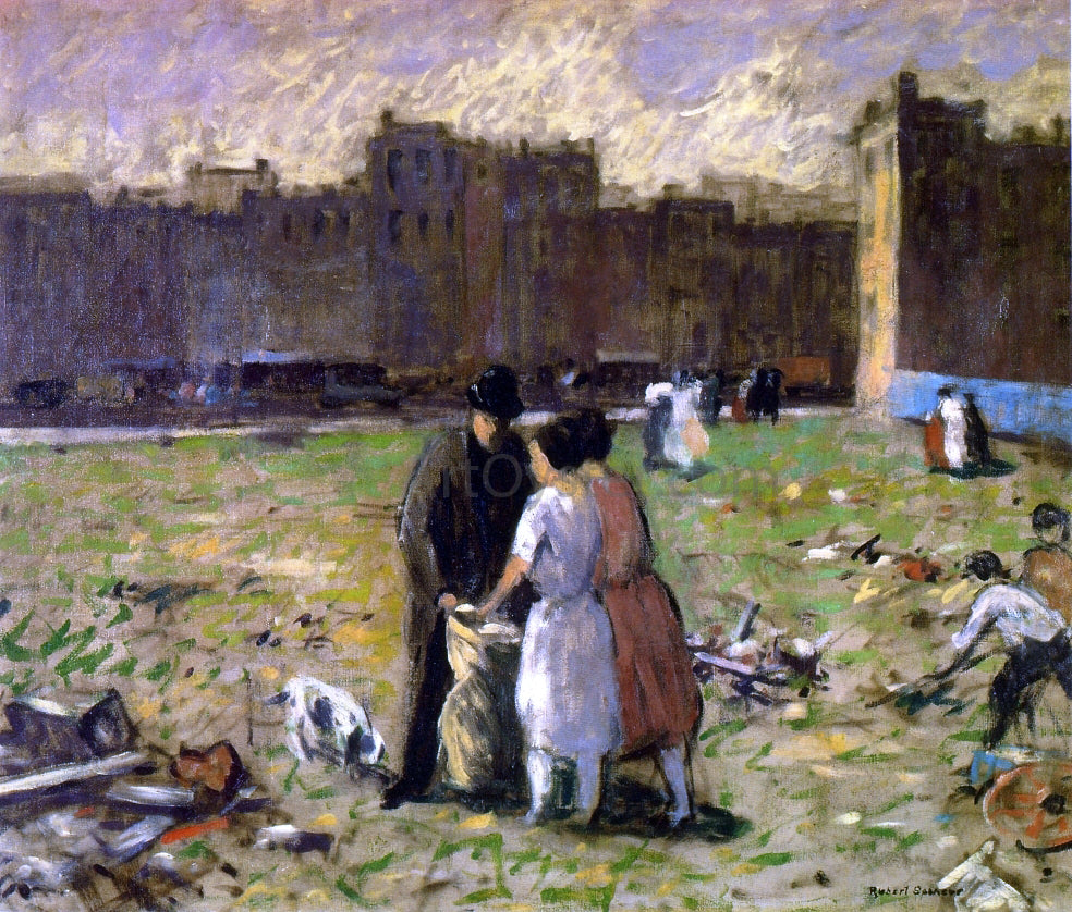 Robert Spencer Vacant Lot - Canvas Print