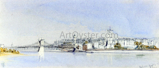William Callow RWS Valence, on the Rhone - Canvas Print