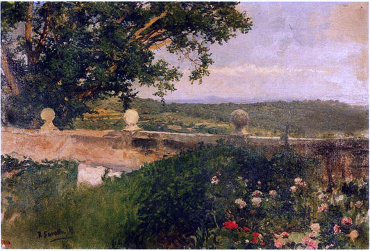 Joaquin Sorolla Y Bastida Valencia landscape - Canvas Print