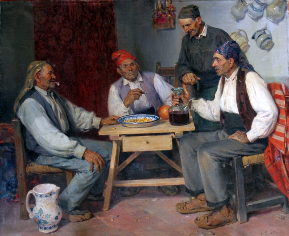 Jose Benlliure Y Gil Valencianos - Canvas Print