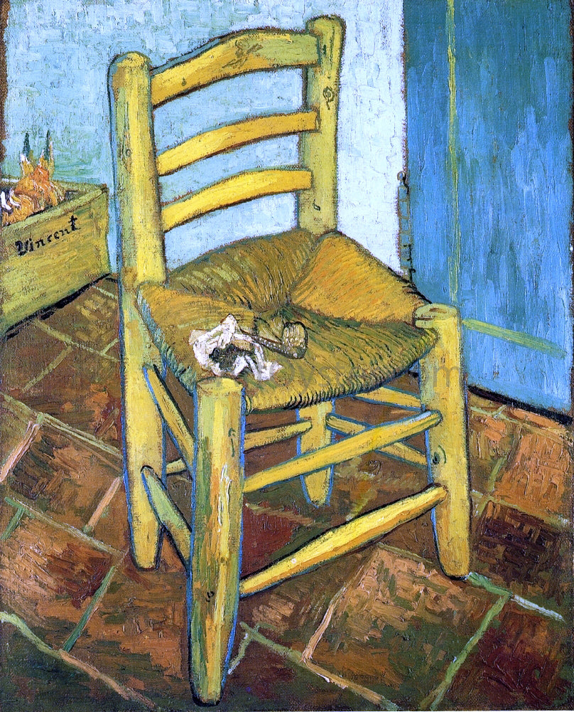 Vincent Van Gogh Van Gogh's Chair - Canvas Print