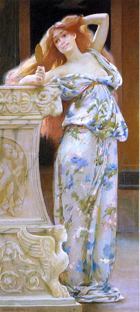 Jr. George Randolph Barse Vanity - Canvas Print