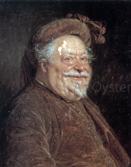 Eduard Grutzner Vaterliche Sorgen - Canvas Print