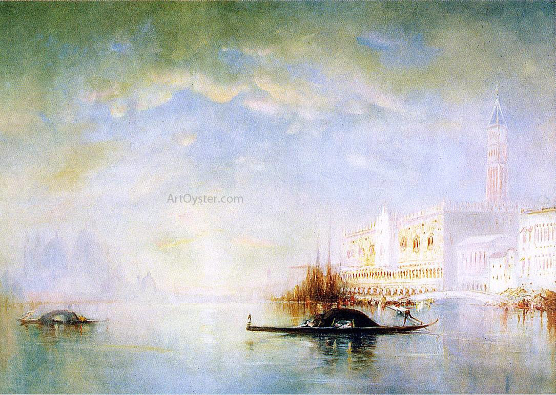 Gilbert Munger Venetian Scene - Canvas Print