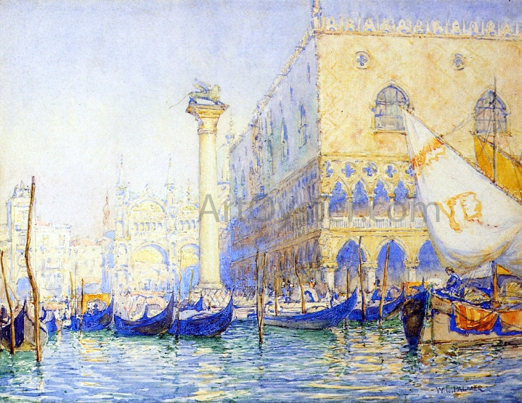Walter Launt Palmer Venice - Canvas Print