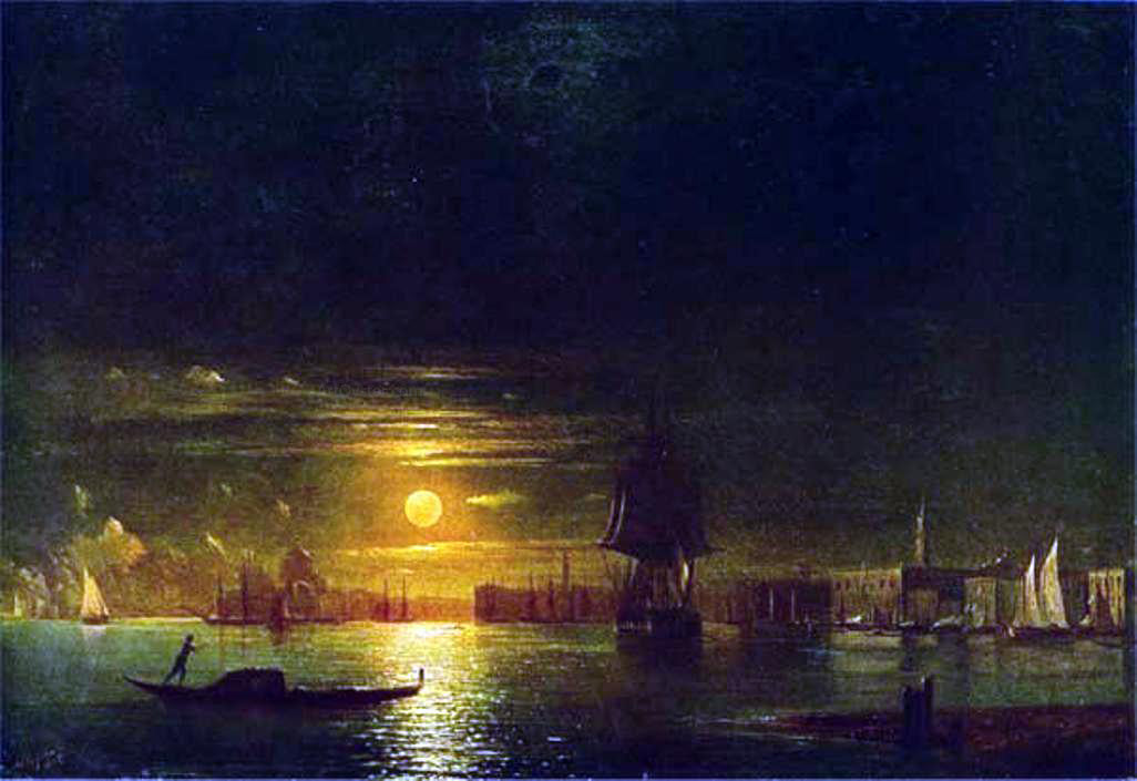 Ivan Constantinovich Aivazovsky Venice - Canvas Print