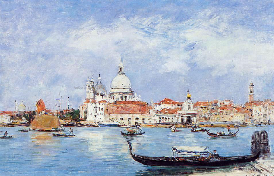 Eugene-Louis Boudin Venice, View from the Grand Canal - Canvas Print
