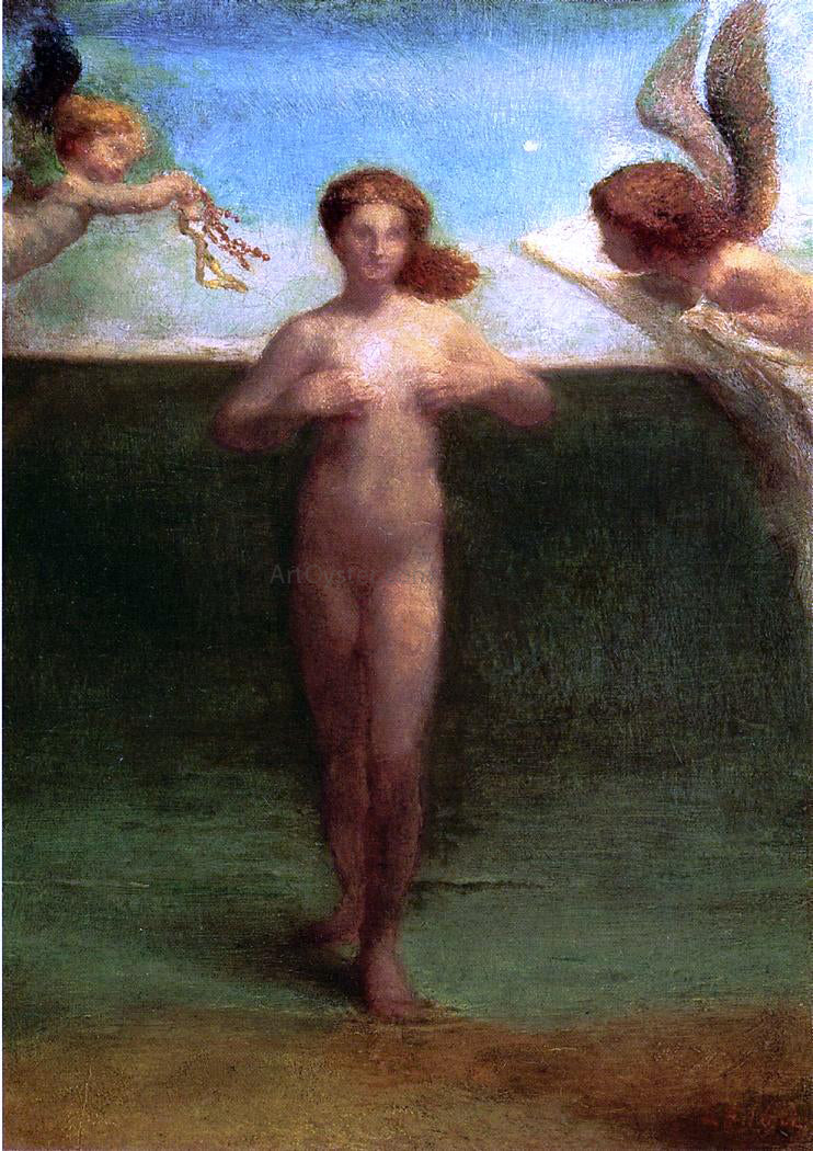 John La Farge Venus Anadyomene - Canvas Print