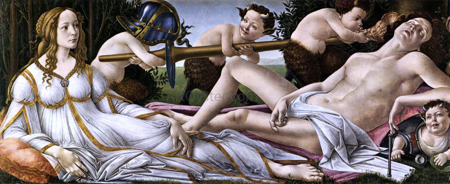 Sandro Botticelli Venus and Mars - Canvas Print