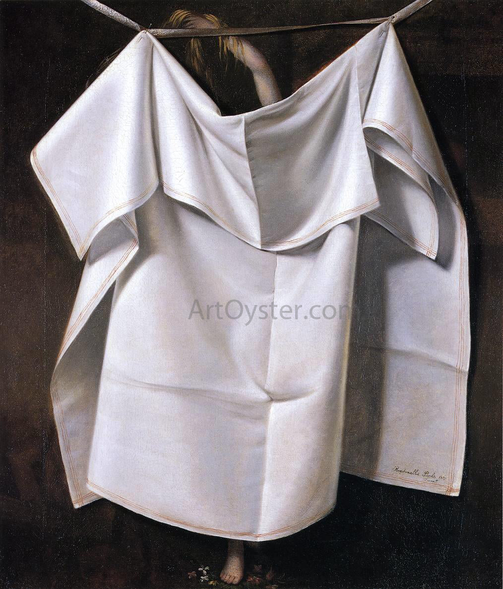 Raphaelle Peale Venus Rising from the Sea - A Deception - Canvas Print