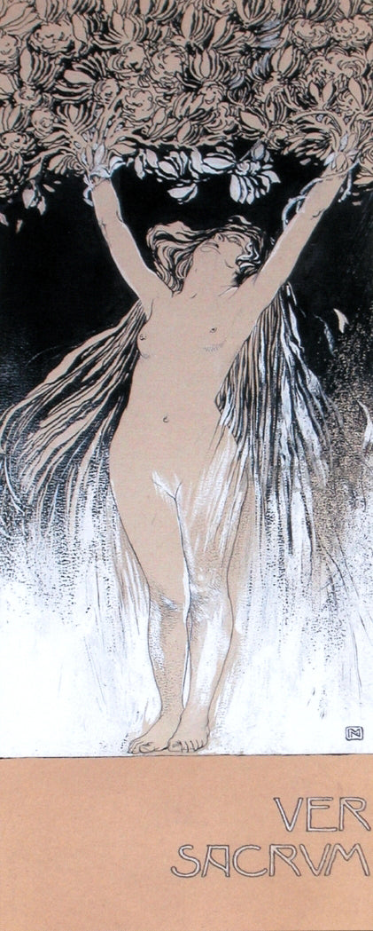 Koloman Moser Ver Sacrum - Canvas Print