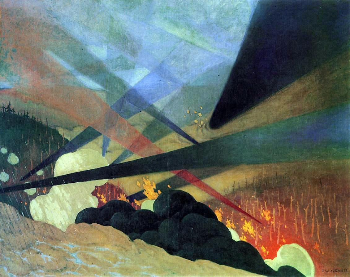 Felix Vallotton Verdun - Canvas Print