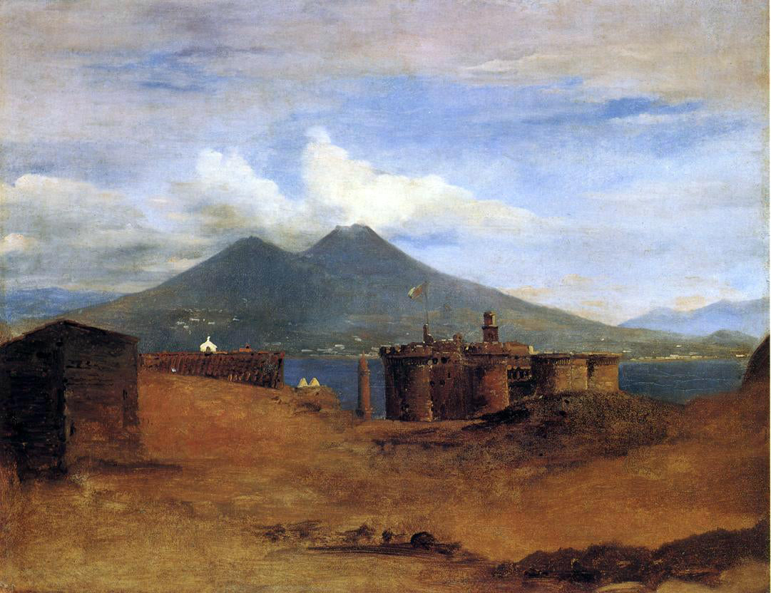 Louis-Leopold Robert Vesuvius - Canvas Print