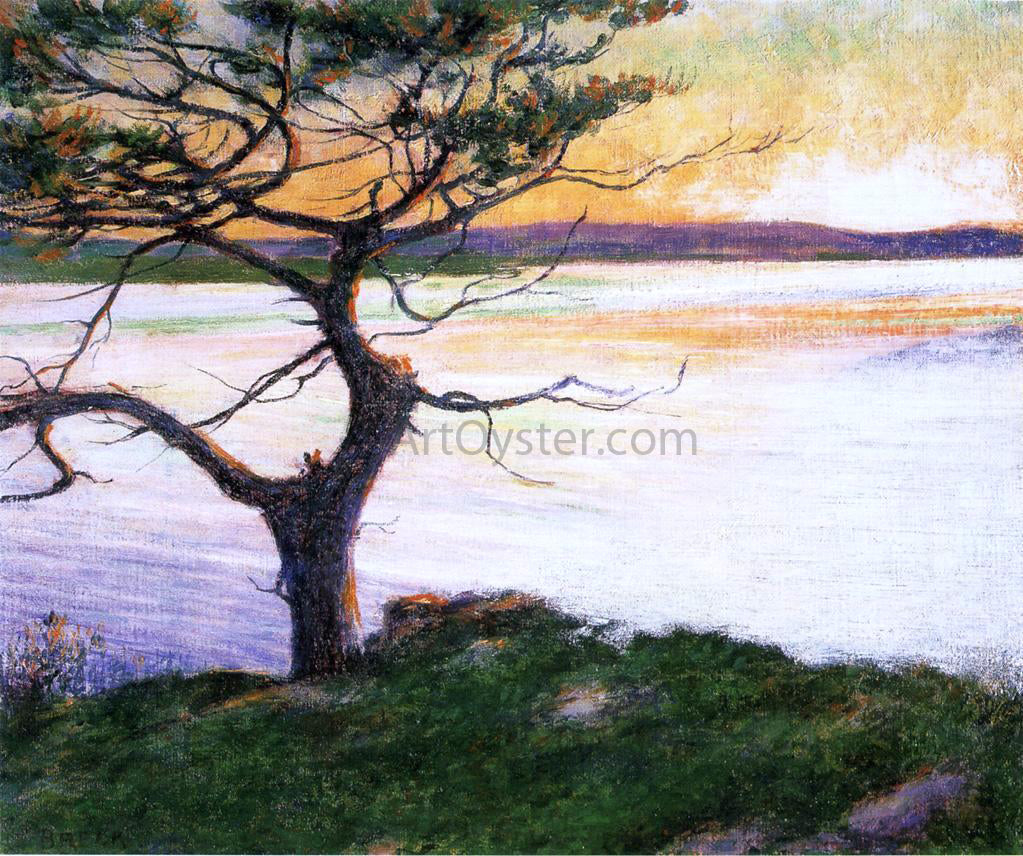 John Leslie Breck View Across Ipswich Bay, Near Cambridge Beach - Canvas Print