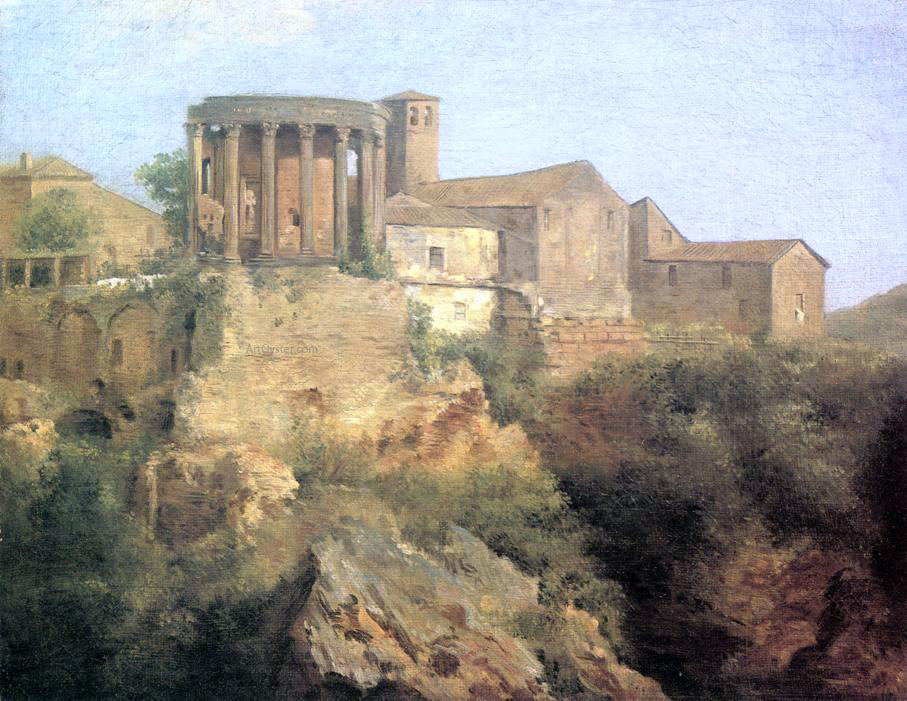 Claude-Joseph Vernet View at Tivoli - Canvas Print