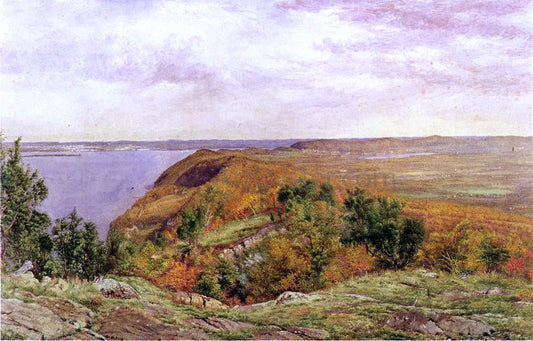John William Hill View from High Tor - Canvas Print