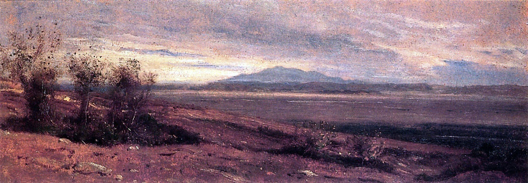 Jr. Samuel Colman View from the Raymond Hotel, Pasadena - Canvas Print