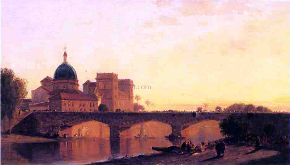 Jr. Samuel Colman View of Alexandria - Canvas Print