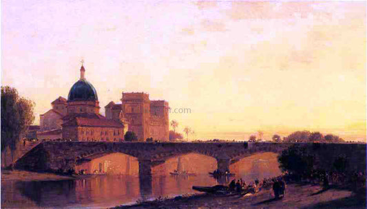 Jr. Samuel Colman View of Alexandria - Canvas Print