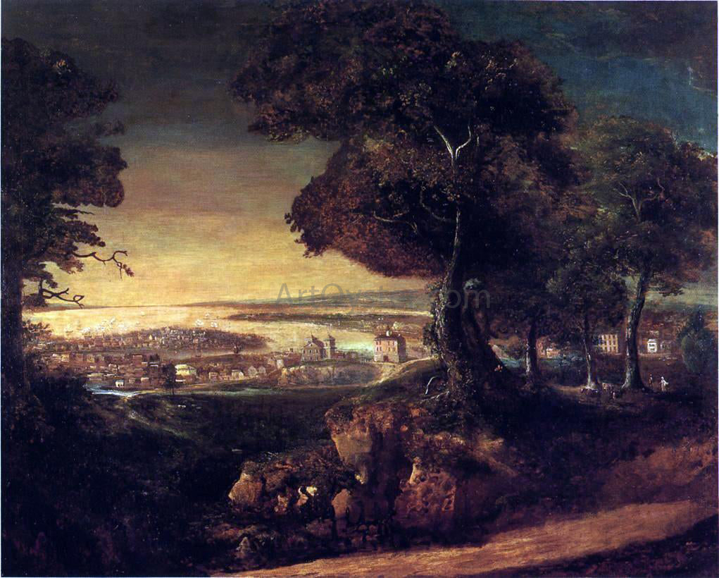 George Beck View of Baltimore from Howard's Park - Canvas Print