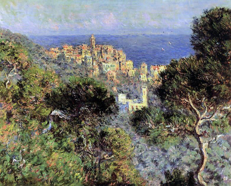 Claude Oscar Monet View of Bordighera - Canvas Print
