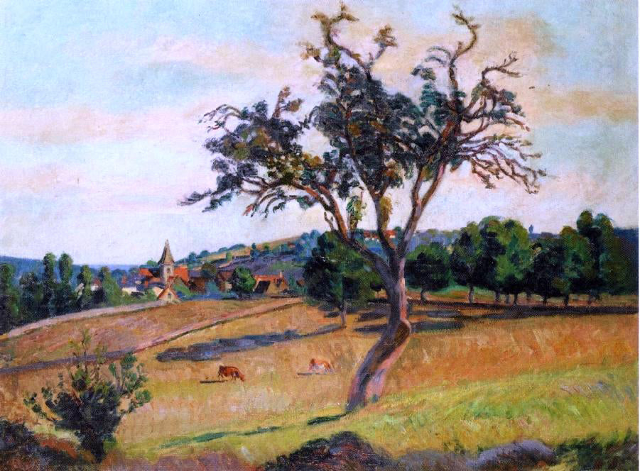 Armand Guillaumin View of Crozant - Canvas Print