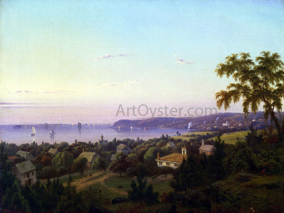 Mauritz F. H. De Haas View of Irvington Looking toward Tarrytown, New York - Canvas Print