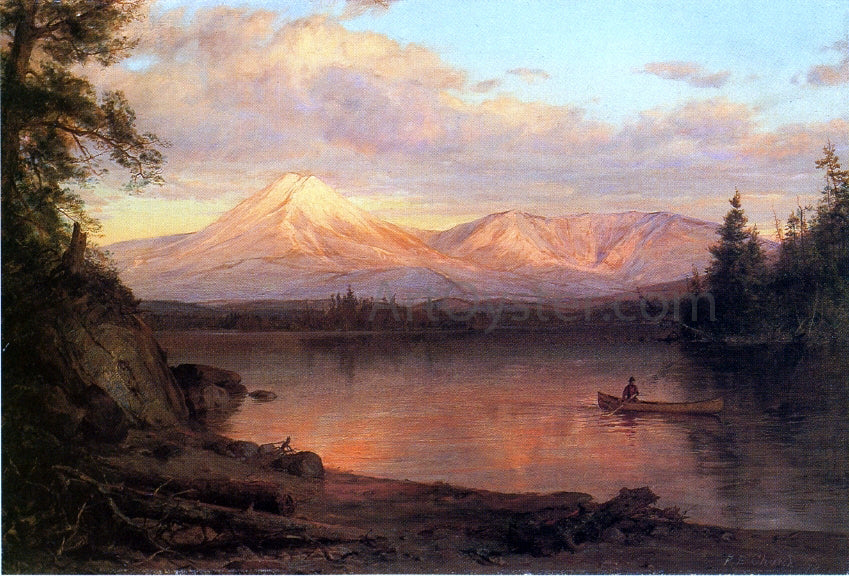 Frederic Edwin Church View of Mount Katahdin - Canvas Print