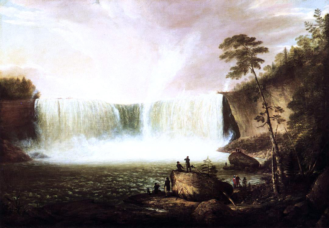 Alvan Fisher View of Niagara Falls (no.1) - Canvas Print