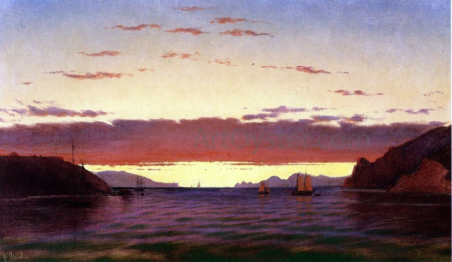 Fortunato Arriola View of the Golden Gate - Canvas Print