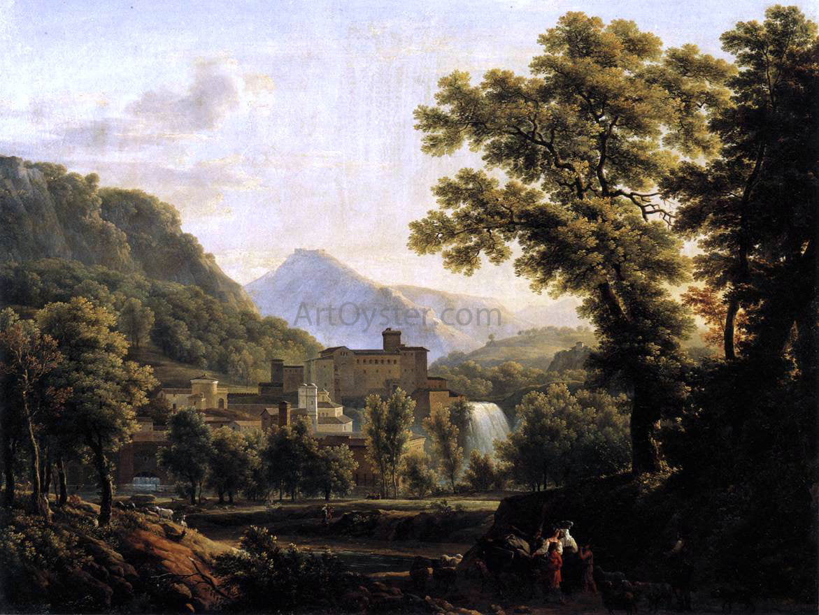Jean-Joseph-Xavier Bidauld View of the Isle of Sora - Canvas Print