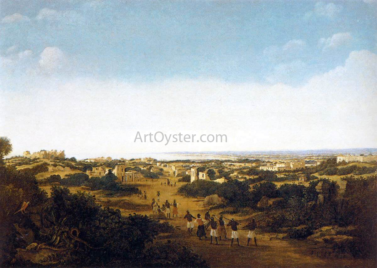Frans Post View of the Ruins of Olinda, Brazil - Canvas Print